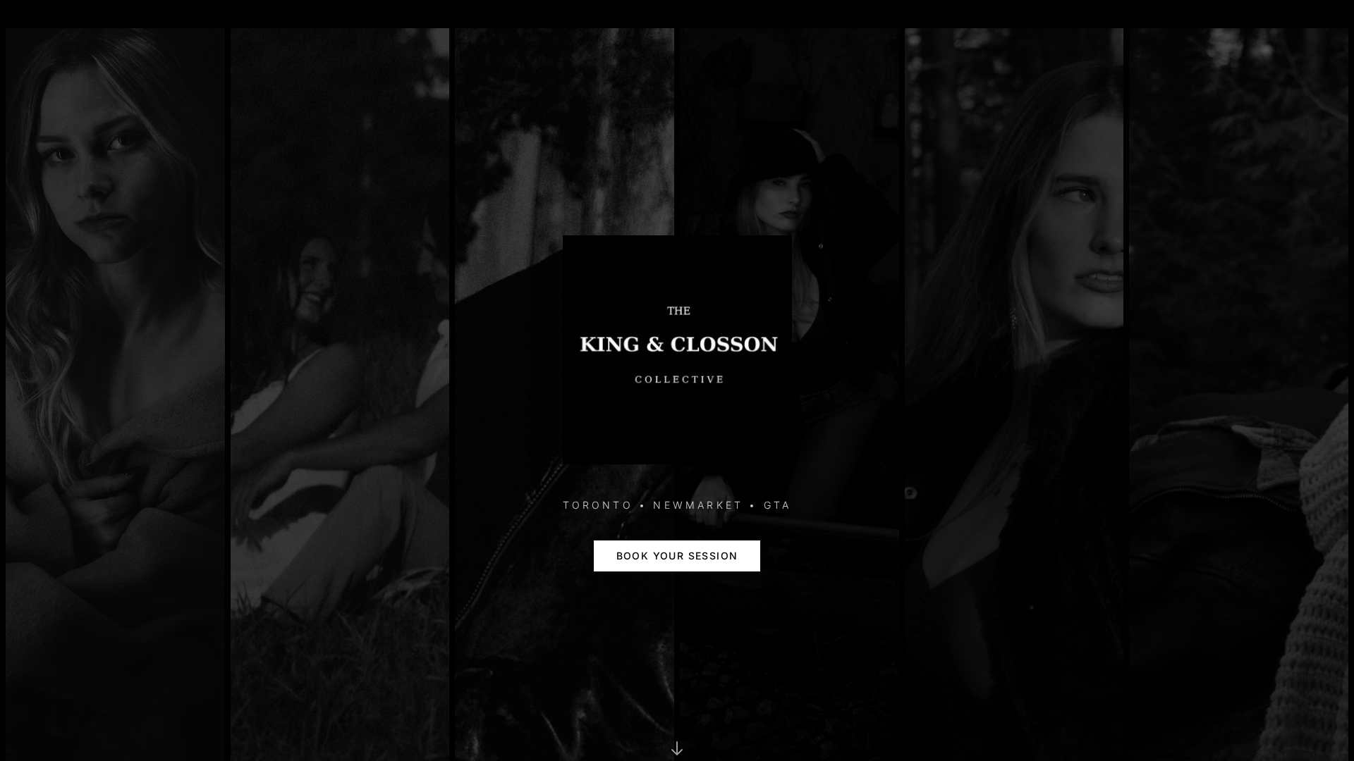 Screenshot of King Closson Photography